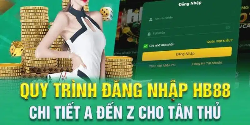 Quy trình đăng nhập vào tài khoản cá cược của nhà cái